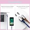 Iphone 6s For 7 Charging Cable Bent Lightning Connector Fast Reach Extended