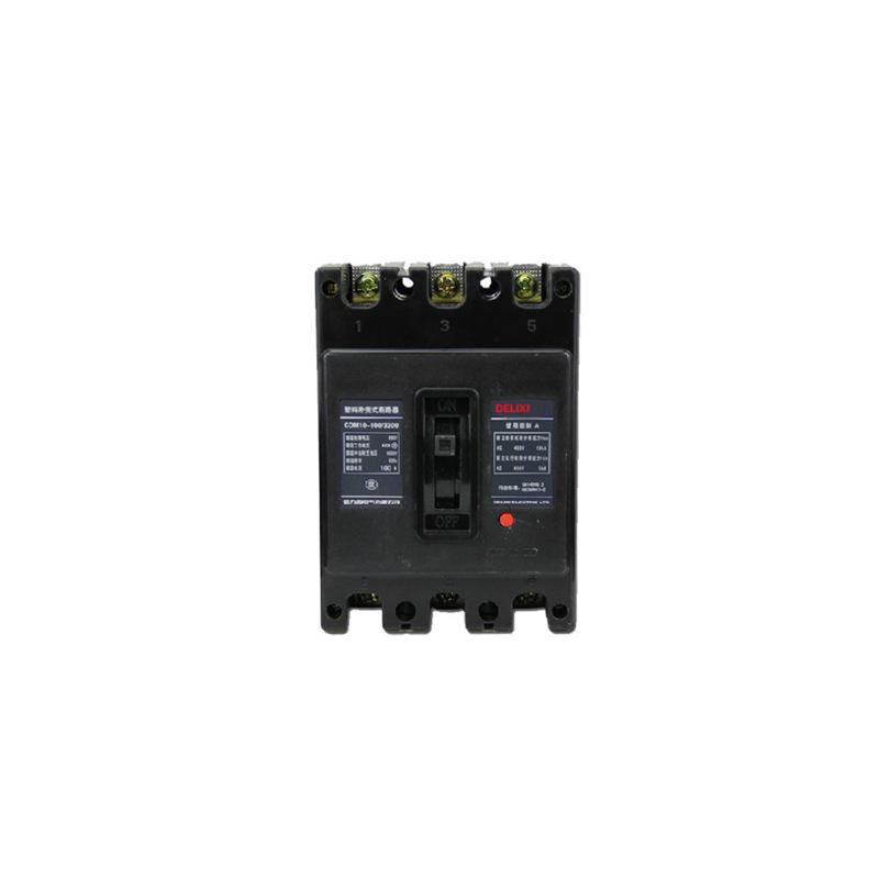 Delixi CDM10-100/3300 Low Voltage Circuit Breaker, 60A/80A/100A