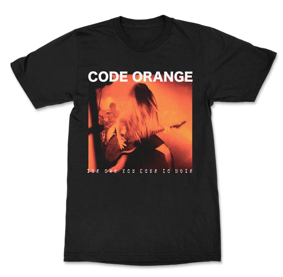Vtg Code Orange Band Live In Concert Cotton Black All Size Unisex Shirt MM1293 S