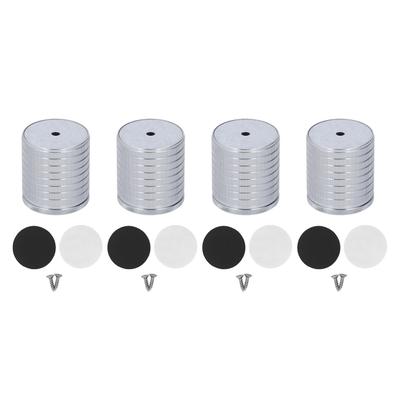 4 Pcs Furniture Riser 4375mm Adjustable Strong Load Bearing Aluminum Alloy Heavy Duty Bed Riser