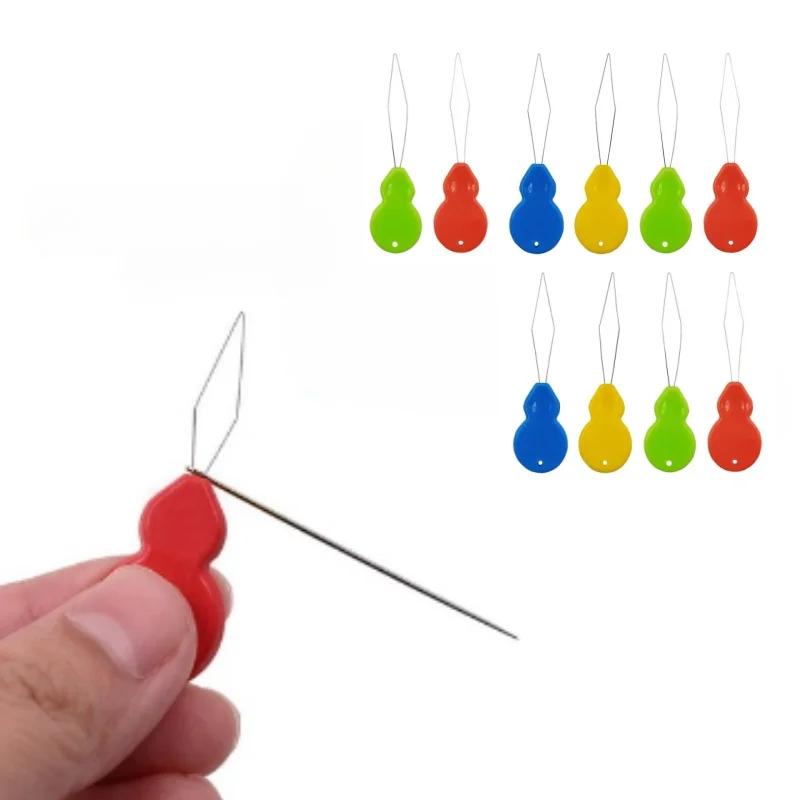 Auto Needle Threader DIY Hand Sewing Threader Hand Machine Stitch Insertion Sewing Automatic Thread Device Household Tools