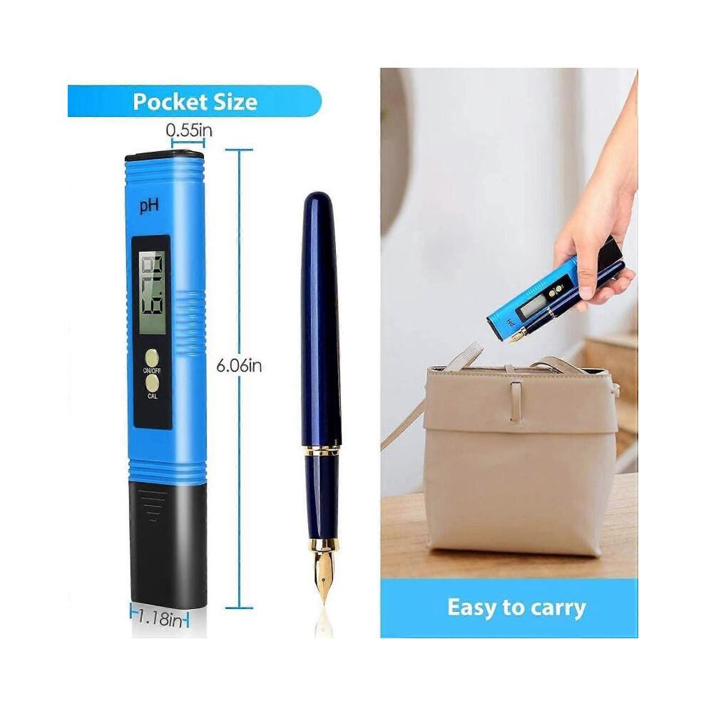 Digital PH Meter, PH Tester High-Density Water Quality Accurate Test Range