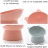 15-degree Inclined Anti-vomiting Tall Cat Food Basin Beard Protection Plastic Inclined Frame Indoor Pet Drinking Water Feeding