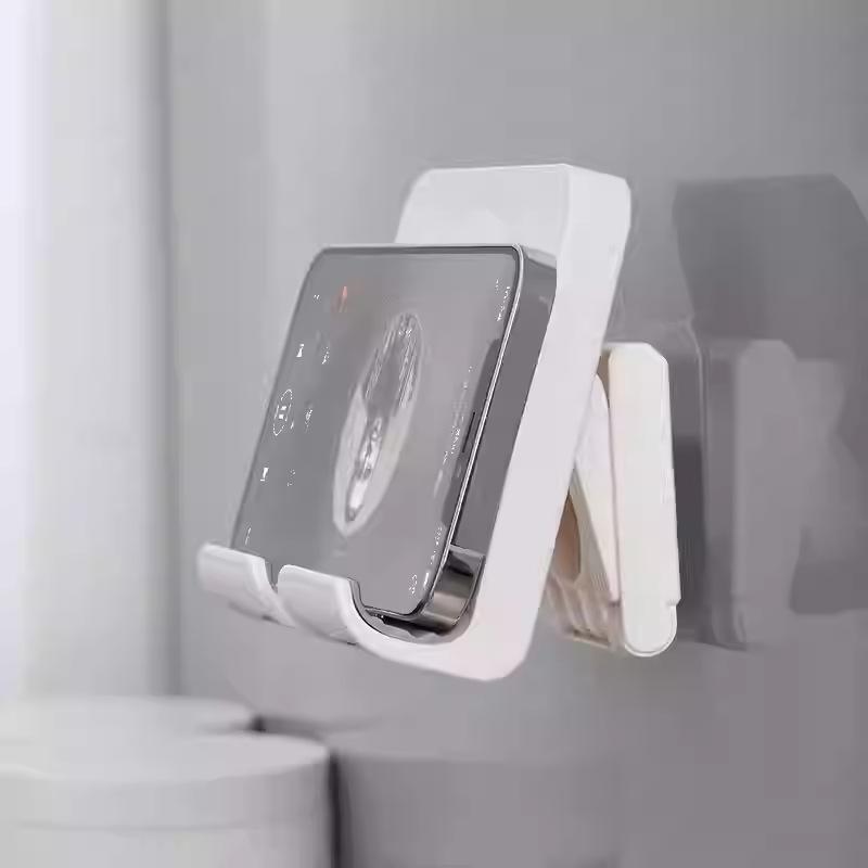 Wall-Mounted Bathroom Phone & Tablet Holder