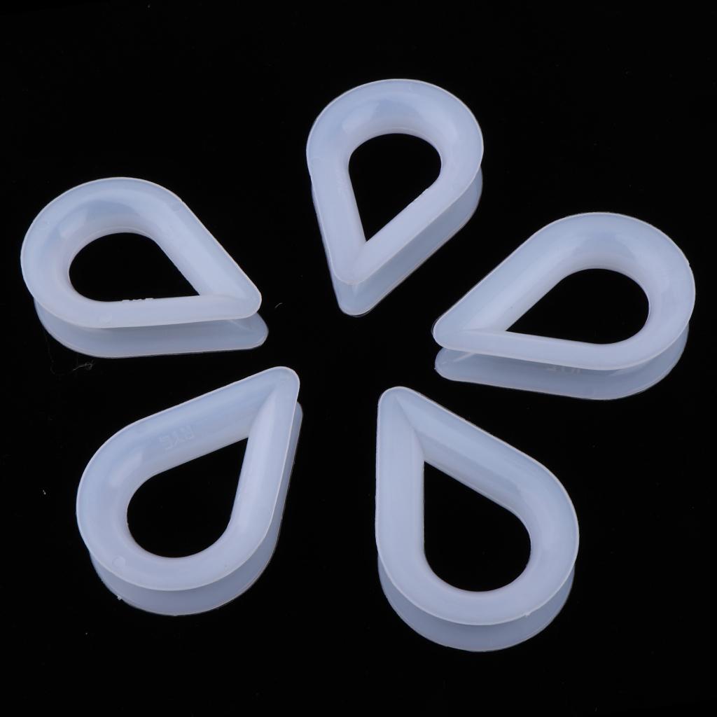 Set of 10 Nylon Rope Thimble, for Splicing End 16mm