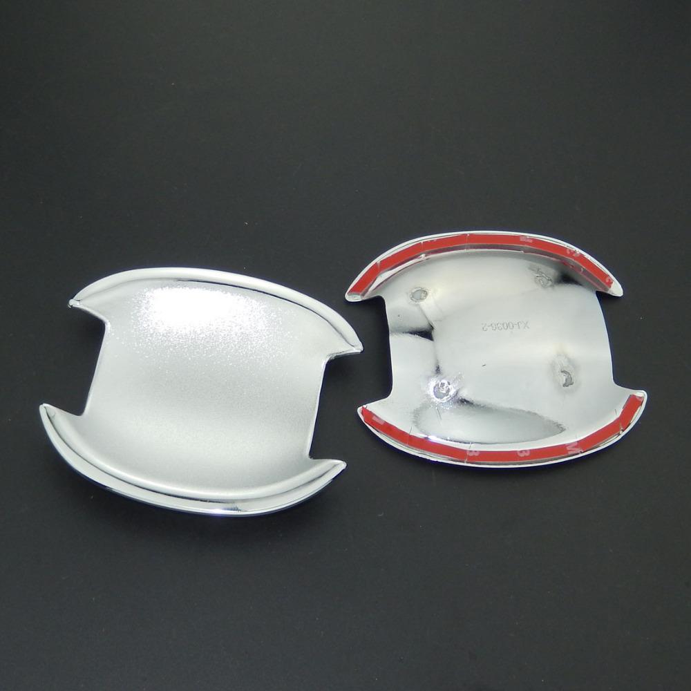 For Nissan Juke 2011-2018 ABS Chrome Side Door Handle Cover Trim & Door Bowl Cover Car Styling 2012 2013 2014 2015 2016