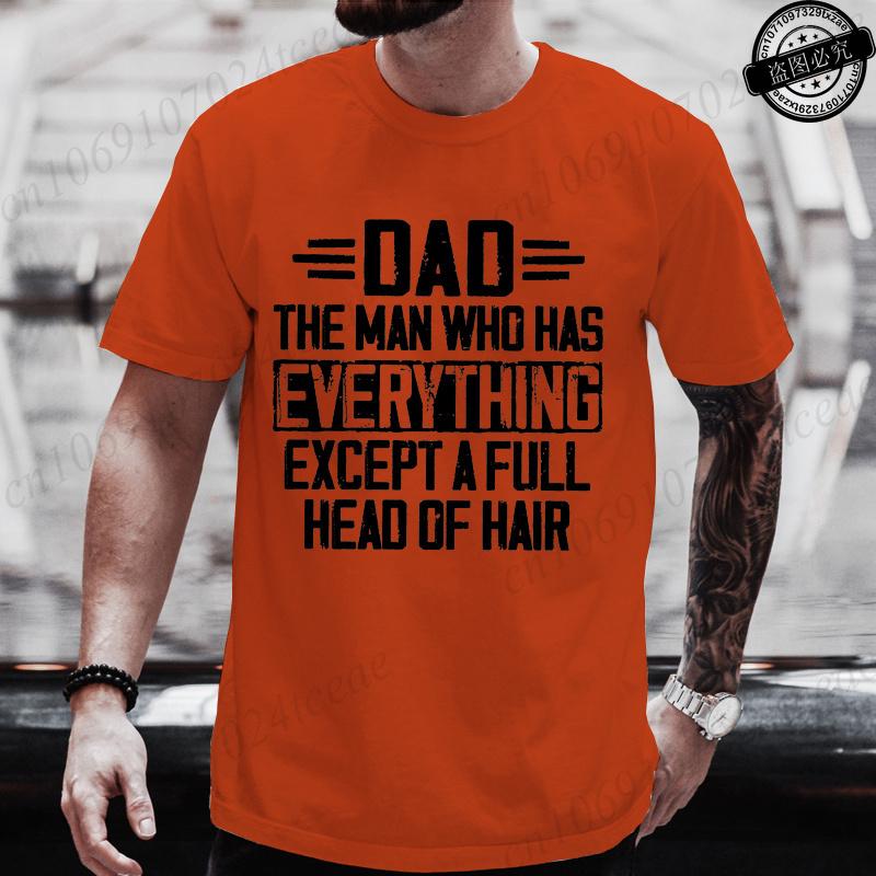 Men Funny Dad T Shirt T-Shirts Clothing Casual Short Sleeve Graphic Printed Tees Fashion Hip Hop Streetwear Father Gift Tops