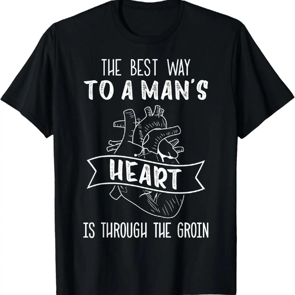 

Cath Lab Tech, Best Way to a Man s Heart Through the Groin T-Shirt XXXXXL різнокольоровий