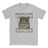 Tummy Ache Survivor Cat Meme Funny Saying Cats Animals T Shirts Summer Cotton TShirts for Men Women Trending Casual Tee Shirt
