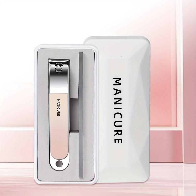 Xiaomi 2pcs Set Stainless Steel Sharp Edge Nail Clippers with Nail File Set for Manicure And Pedicure Convenient Portable Travel Outfit