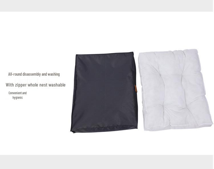 Waterproof Removable Dog and Cat Bed: Washable Sleeping Mat for All Seasons, Suitable for Small To Large Pets