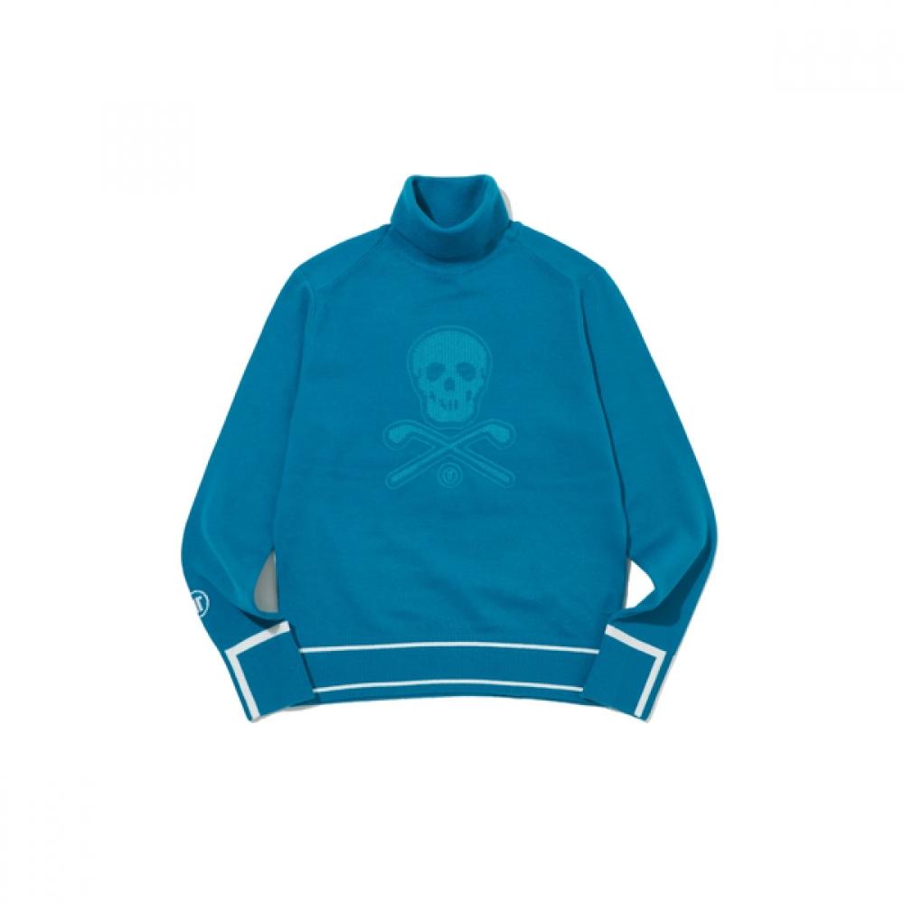 

Mark Lona W T Line kniT TurTle Neck Pullover Ls1xb76f TURQUOISE/S