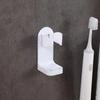 1-8Stk Badezimmer Elektrischer Zahnbürstenhalter Platzsparend Spurlos Zahnbürstenständer Rasiererhalter Wandmontiert Rasierhobelhalter