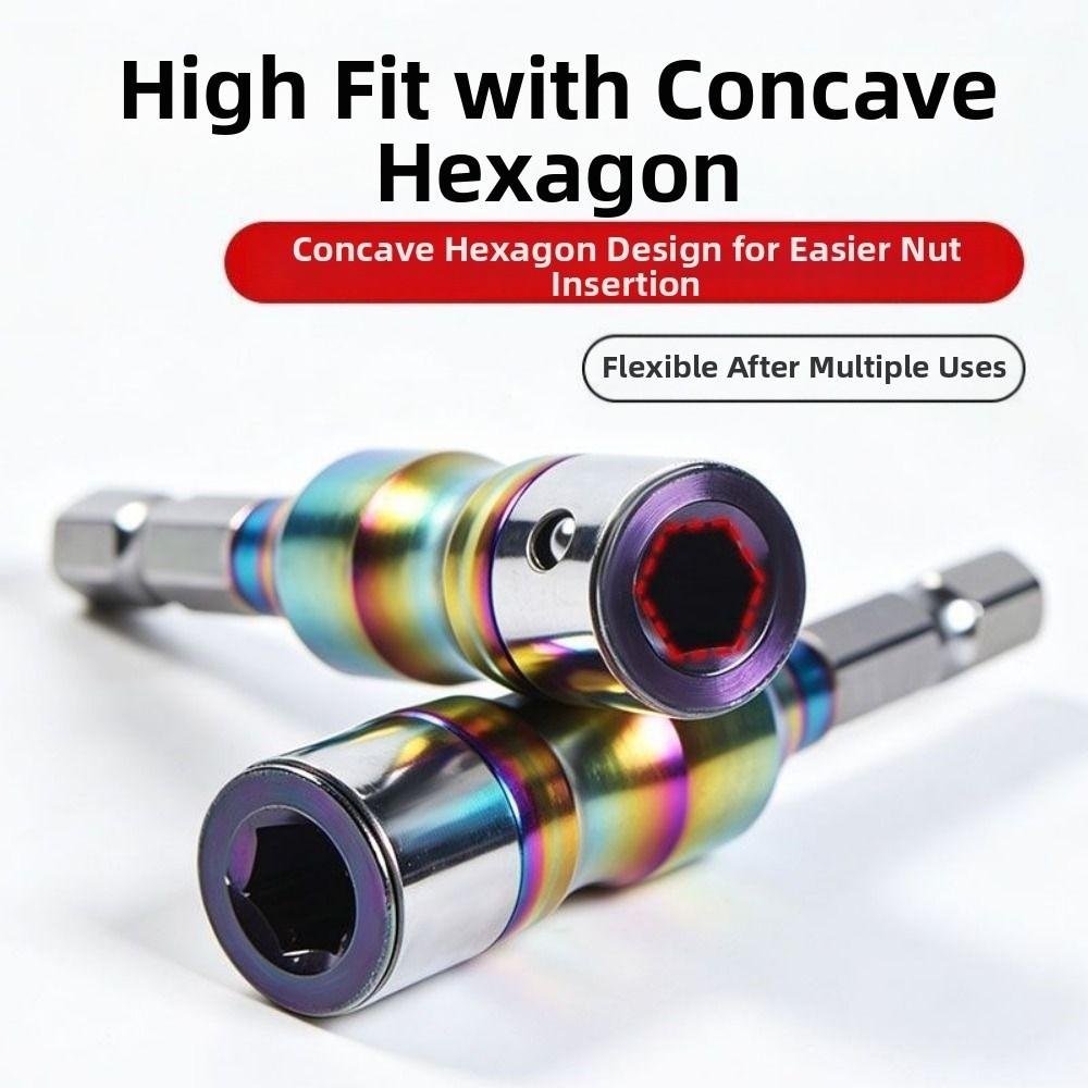 High Torque Hexagonal Shank Conversion Joint Screwdrivers Bit Holder  For Electric Drill