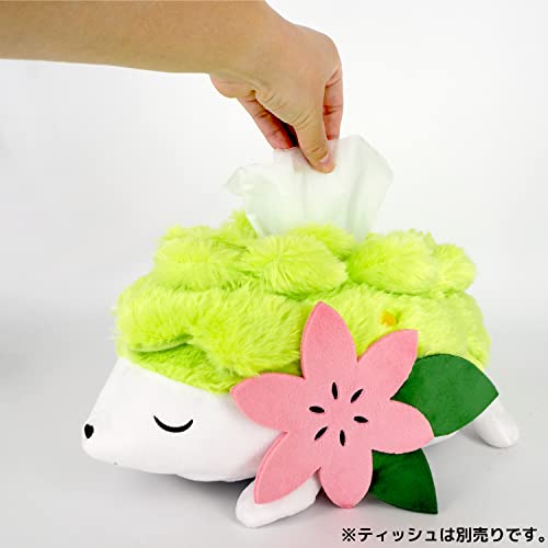 Sanei Boeki Pocket Monster Coconimo Pokemon Restful Tissue Cover Shaymin W22 X D34 X H17.5cm Plush Miscellaneous Goods Pokemon CPZ06