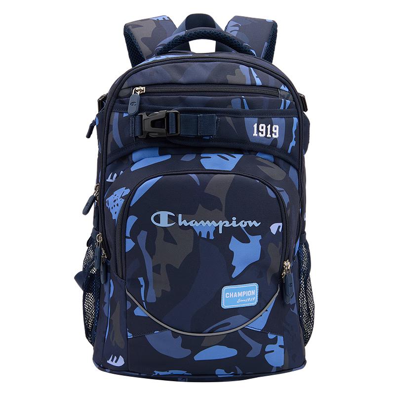 Champion Water-Repellent Camouflage School Backpack One Size
