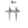 Adjustable Waist Buckle Cross Star Shape Jean Buttons Pins Detachable Metal Buttons Waist Tightener Clothing Accessories