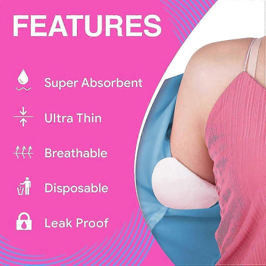 80-Count Underarm Sweat Pads - Unisex Underarm Sweat Pads - Hyperhidrosis Treatment, Hyperhidrosis C