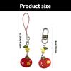 Fashionable Lovely Apples Charm Phone Strap Symbolizing Good Luck and Happiness Accessory for Fashion Enthusiasts