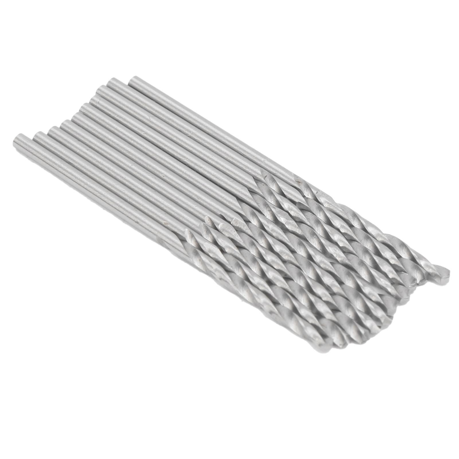 

10 шт. Сверло спиральное с прямым хвостовиком, набор аксессуаров для сверления отверстий под бусины, 1,9 мм