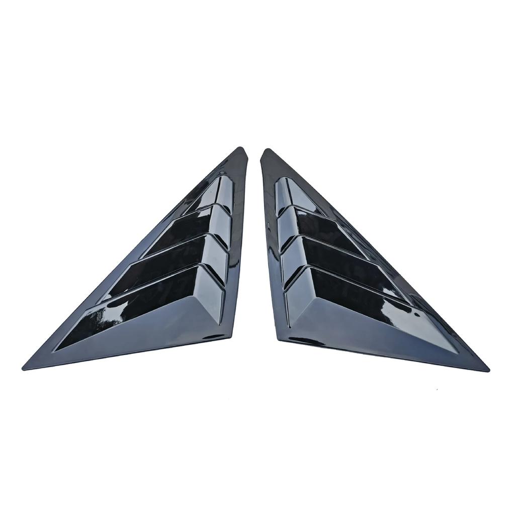 Car Rear Louver Window For Honda Civic 11th Hatchback   2024 2025 Side Shutter Air Vent Scoop Shades Cover Trim Blinds
