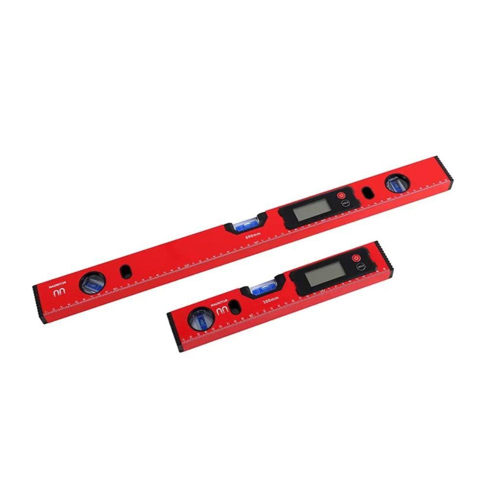 Aluminum Zinc Zinc Alloy Digital Level Ruler 30/40/50/60/80/100cm Angle Finder  Slope Measuring