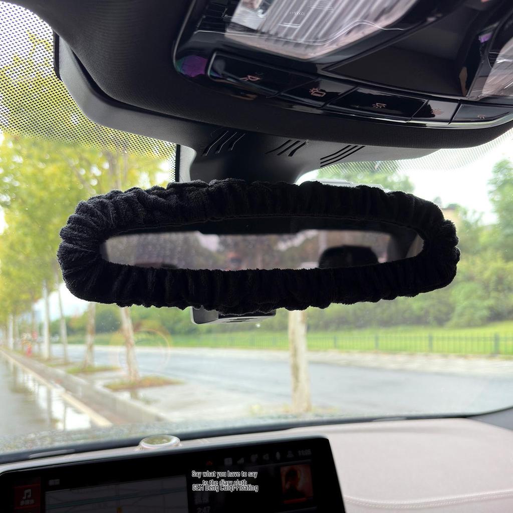 Kreative Niedliche Welpen Rückspiegelabdeckung - Dekorative Auto-Innenausstattung für Frauen.