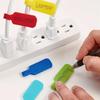 18pcs/set Easy Cord Management Multi-Color Cable Labels Easy Identification Self Adhesive Write On Cord Tags Durable