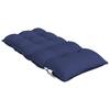 Low back Chair Cushions 2 pcs Navy Blue Oxford Fabric