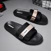 Men's Summer Non-Slip Korean Style Single Strap Beach Slippers
