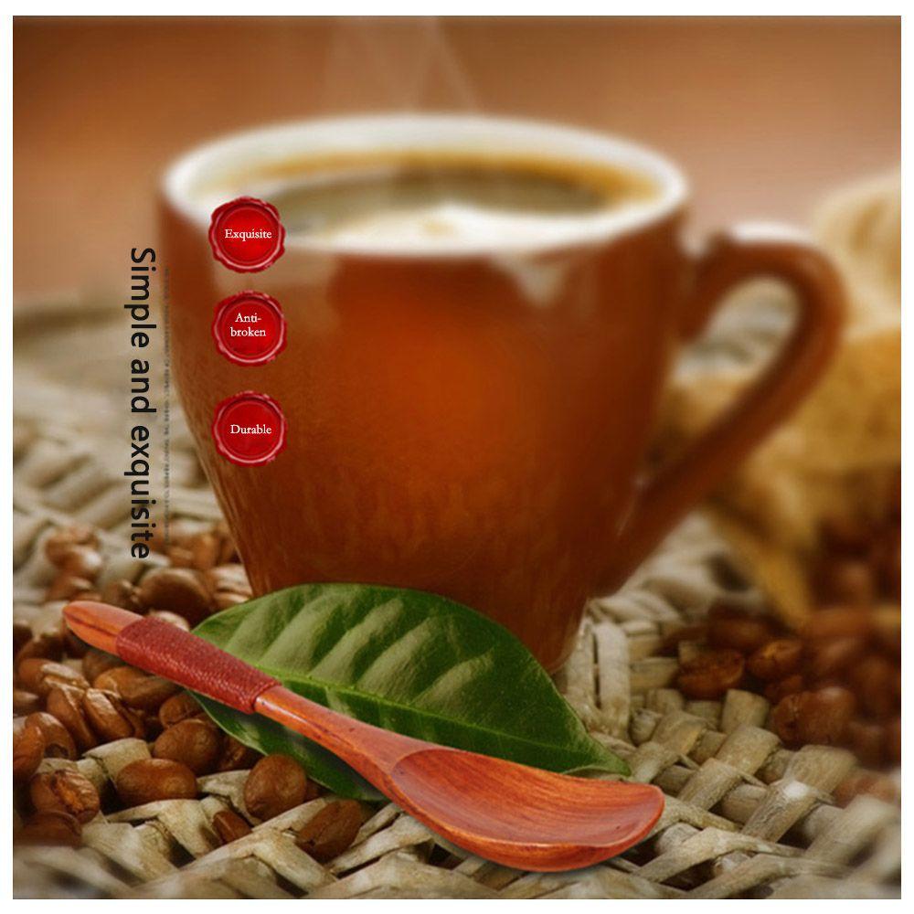 Catering Bamboo Cooking Utensil Kitchen Tool Soup Rice Spoon Spoon Tableware Teaspoon