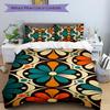 3pc Floral Pattern Cover Set - 1 Quilt Cover + 2 Pillowcases, All Seasons Bedroom Setting, Perfect for Home036
