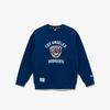 New Era Deep Blue La Dodgers Glove Crewneck