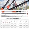 Fishing Rod Carbon Fiber  1.8m/2.1m Casting Fishing Rod  for Carp Fishing Tools Travel Fishing Rod