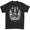 King's Road Abbath Men's Ghost Skeletons T-Shirt Black