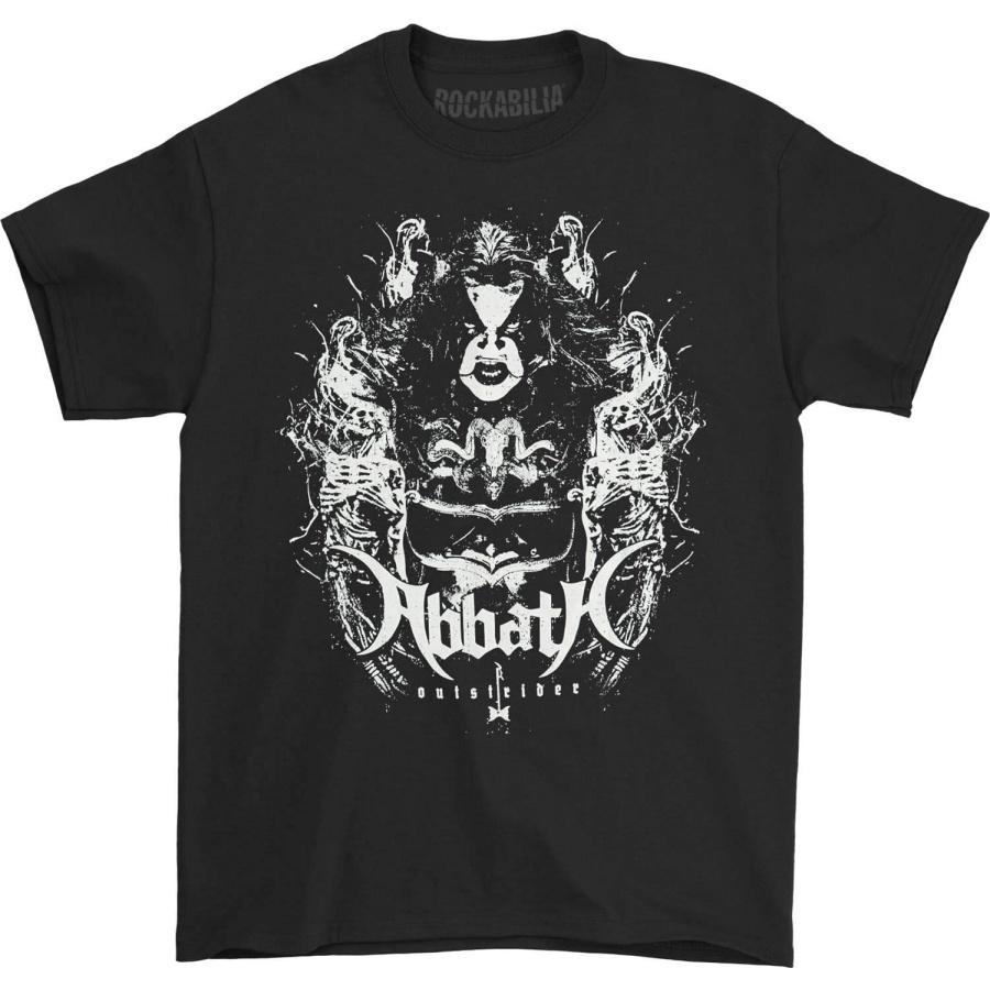 King s Road Abbath Men s Ghost Skeletons T-Shirt Black S