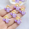 10/20Stuks Hars Kawaii Cartoon Engel Meisje Flatback Steen Interieur Prinses Fee Beeldje Plakboek Diy Accessoires Ambachten