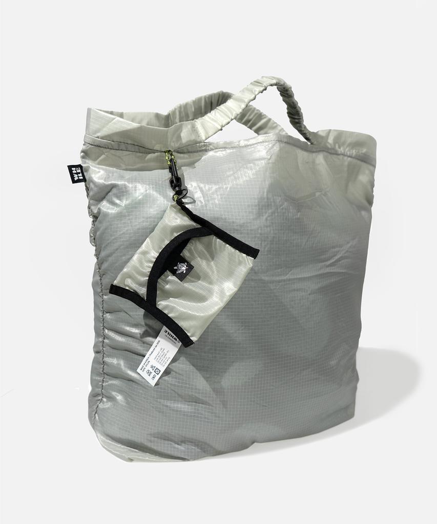 While Turtle Pocket Bag (Dusty Grey)