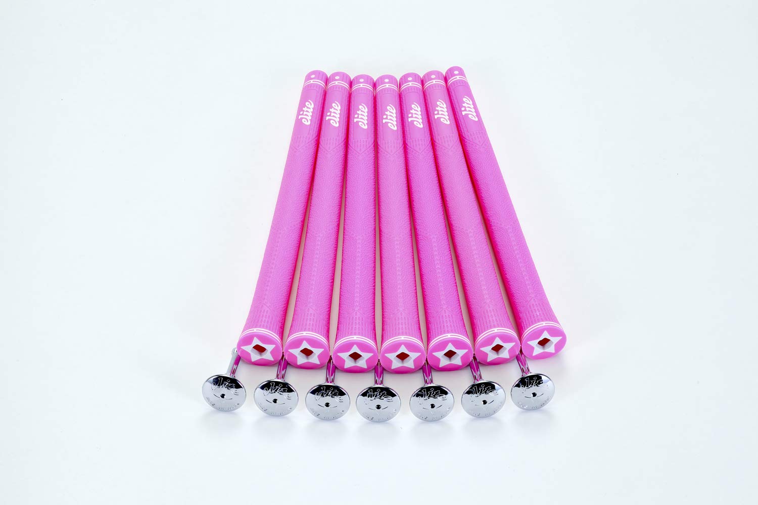 

elitegrips Гольф Грипсы C48 набор Насыщенно-розовый Без задней линии 7 штук