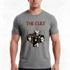 The Cult Electric British Rock Band 1987 Tshirt Summer Casual Cotton Tee Oversized Streetwear Tops Vintage Graphic Print