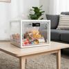 Large Capacity Clear Locking Box 3-Digit Combination Transparent Lockable Storage Box Plastic Refrigerator Food Storage Box