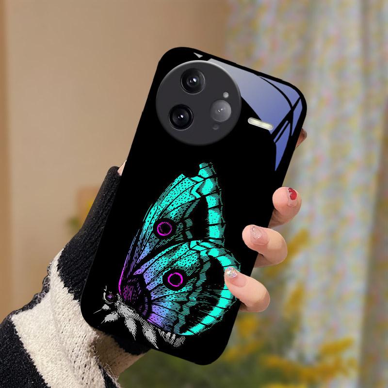 For Xiaomi POCO F7 Ultra Case Fashion Luxury Lens Protection Tempered Glass Back Cover For POCO F7 Ultra 24122RKC7G Shell Coque