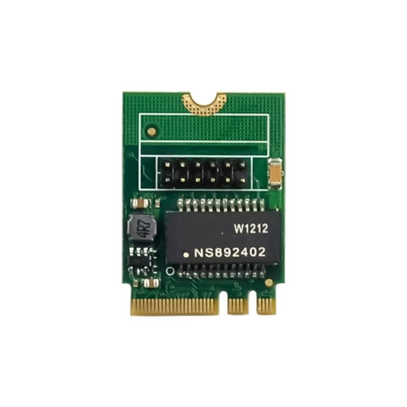 Fast RJ45 Card M.2 A+E To Single port 1000M Networking Adapters CardRTL8111F Chip Rj45 Adapters Card