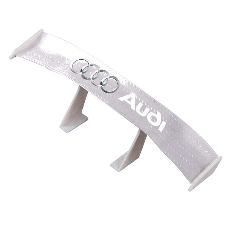 Car Rear Spoiler Mini Spoiler Wing Small Tail Emblem Sticker Decoration For TT Q3 Q5 Q7 Q8 B5 B6 B7 B8 B9 Q7 8P 8V 8L A3 A4 A5 A6 A7 A8 8L R8