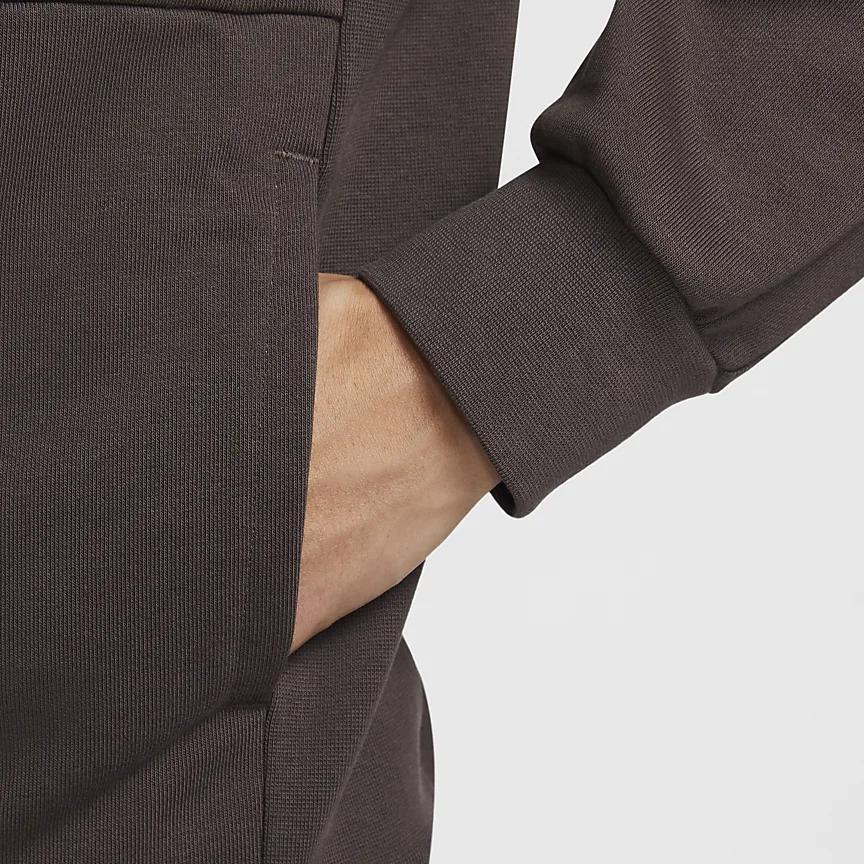 Nike Court Heritage Dri-Fit Comfortable Soft Loose Moisture-Wicking Sweatshirt Men sweatshirt Baroque-Brown Velvet-Brown FQ2094-237