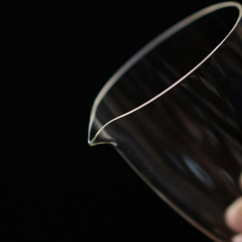 Japanese Style Kung Fu Glass Tea Cup Fair Cup Household Heat-resistant Transparent Kung Fu Tea Set Teacup Accessories New