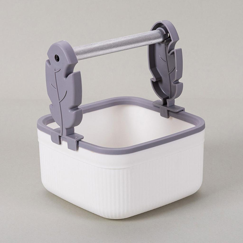 Desktop Bird Training Stand Portable Plastic Parrot Playing Stand for Budgies Parrots Cockatiels Bird Supplies Easy to Clean