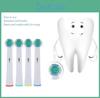 4pcs/pack Replacement Electric Toothbrush Heads For Braun Round Head
