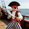 Halloween Pirate Costume Set for Party Performances
