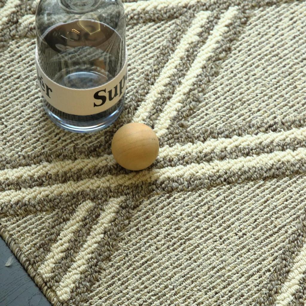 Nordic Style Luxury Entrance Mat - High-End, Non-Slip, Wear-Resistant Dust and Sand Scraper for Hallway and Living Room.